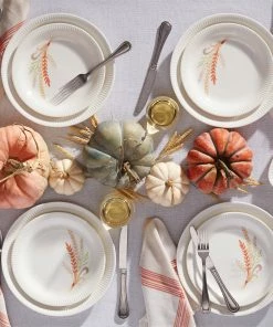 Lenox Profile Harvest 4-Piece Accent Plate Set Dinnerware