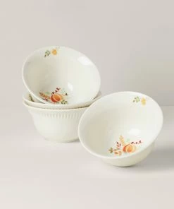 Lenox Profile Harvest 4-Piece All-Purpose Bowl Set Dinnerware