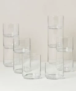 Lenox Drinkware Tuscany Classics Stackable 12PC Glasses
