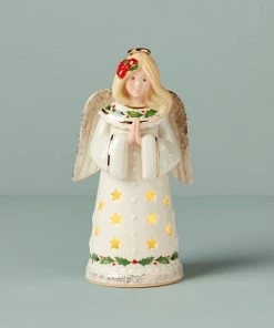 Lenox Home Décor Holiday Angel Light-Up Figurine