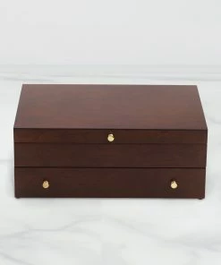 Lenox Mahogany Flatware Chest