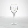 Kate Spade Manhattan, Please Wine Glass