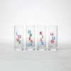 Kate Spade Accessories Celebrate 4-Piece Shot Glass Set