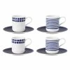 Kate Spade Dinnerware Charlotte St 4PC Espresso Cups