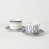 Kate Spade Charlotte Street Cup & Saucer Set