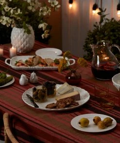 Lenox Wicker Creek Pineapple Cookie Jar Dinnerware