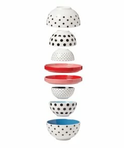 Kate Spade On The Spot 8pc Mini Nesting Set Dinnerware