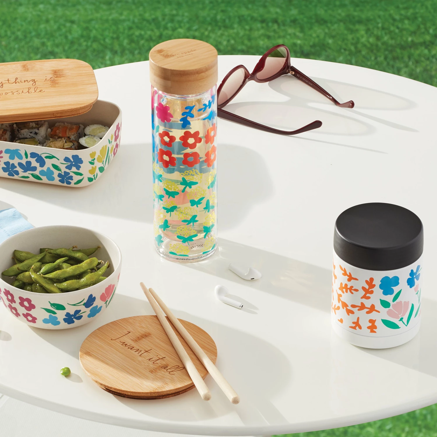 Kate Spade Floral Fields Insulated Container