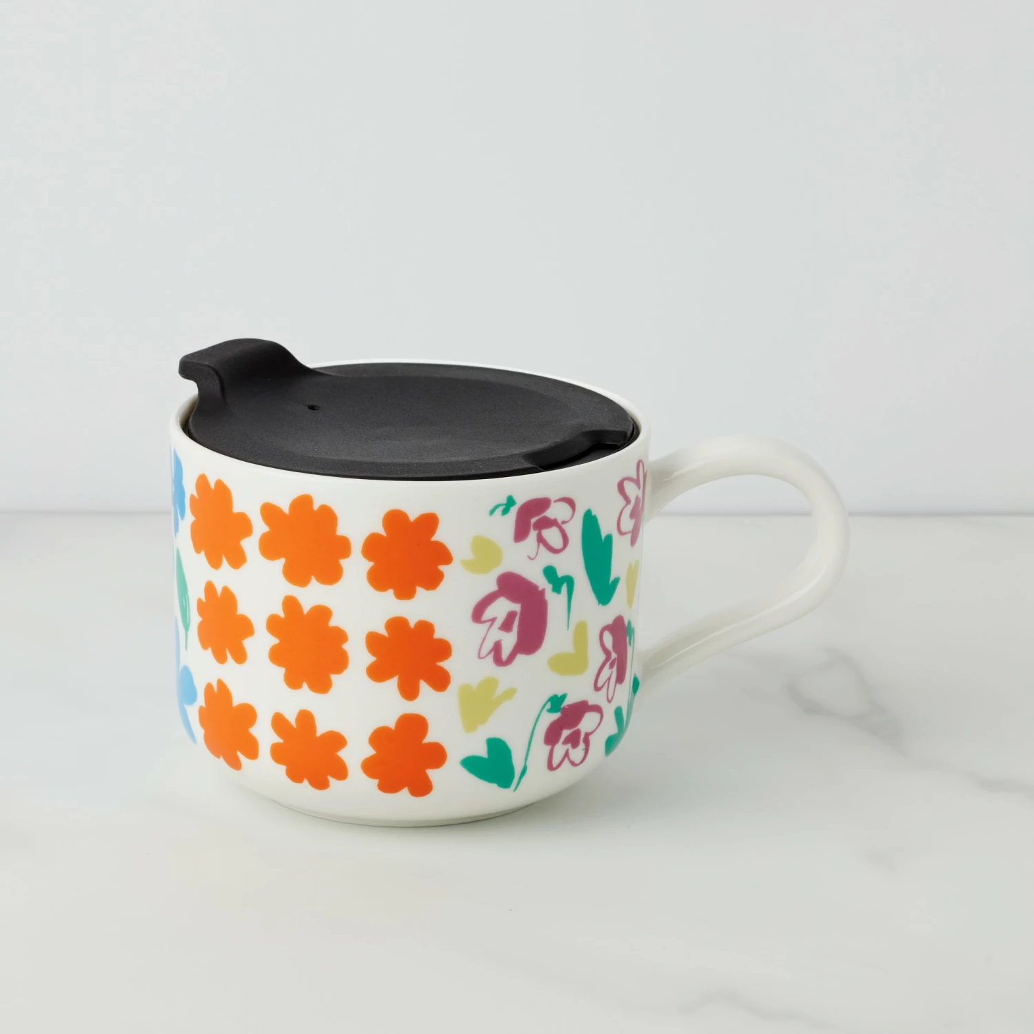 Kate Spade Floral Fields Travel Mug Dinnerware