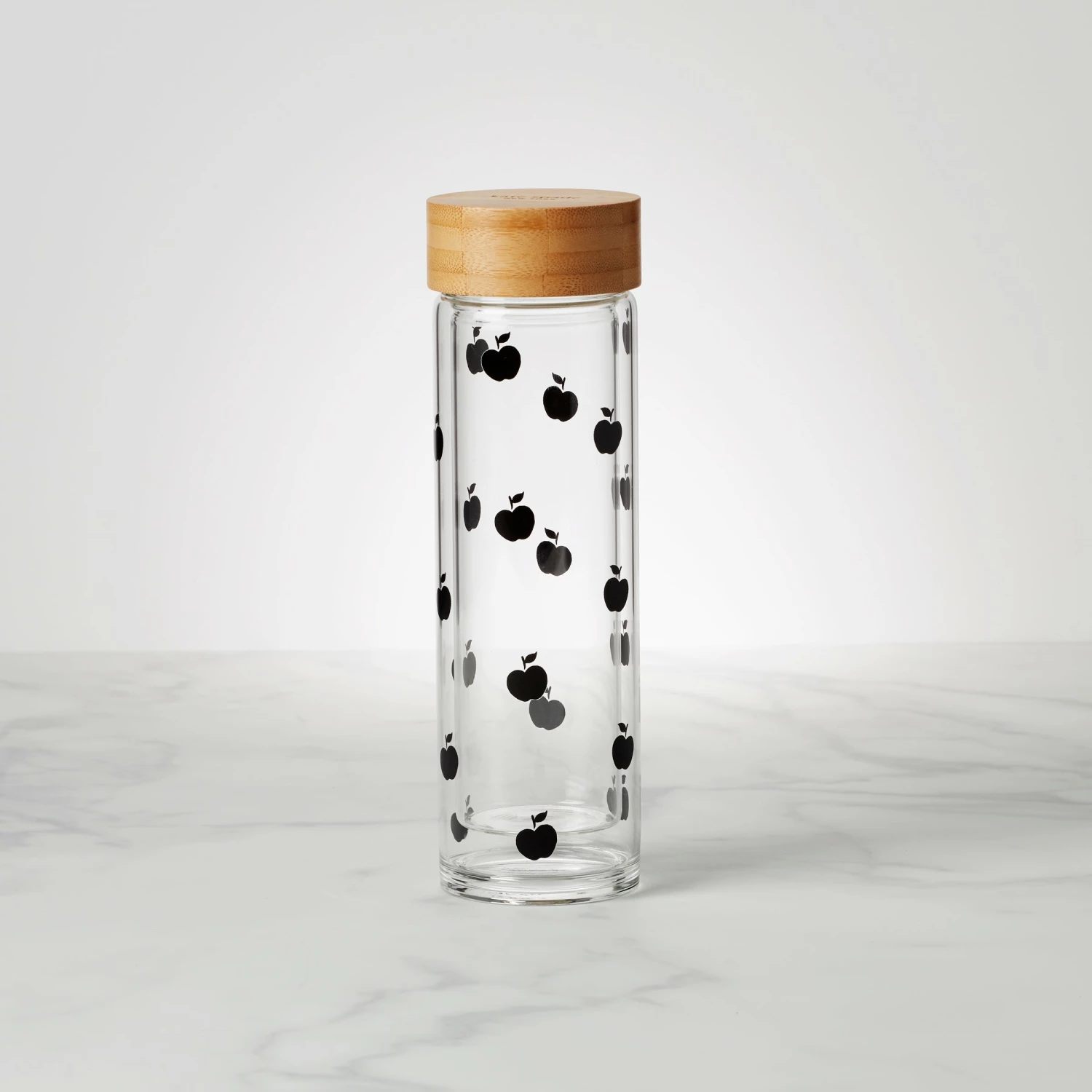 Kate Spade Apple Toss Glass Hydration Bottle