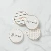 Kate Spade New Arrivals Charmed Life 4pc Coasters