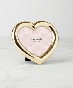 Kate Spade Charmed Life Gold Heart Frame Home Décor