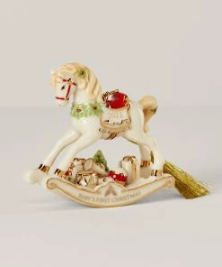 Lenox 2022 Vintage Rocking Horse Ornament