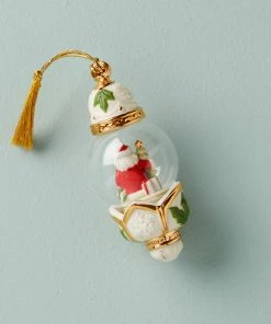 Lenox New Arrivals Santa Globe Ornament