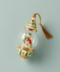 Lenox New Arrivals Snowman Globe Ornament