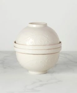 Lenox French Perle 8pc Luna Nesting Dinnerware Set