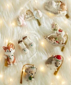 Lenox Personalized Ornaments Baby's First Steps Ornament