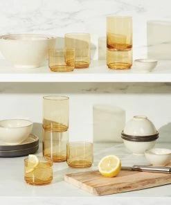 Lenox Drinkware Tuscany Classics Stackable 4-Piece Tall Glasses