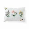 Lenox Butterfly Meadow Floral Study Pillow 14x20